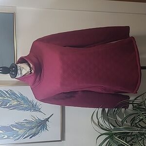 RBX quilted high neck pullover